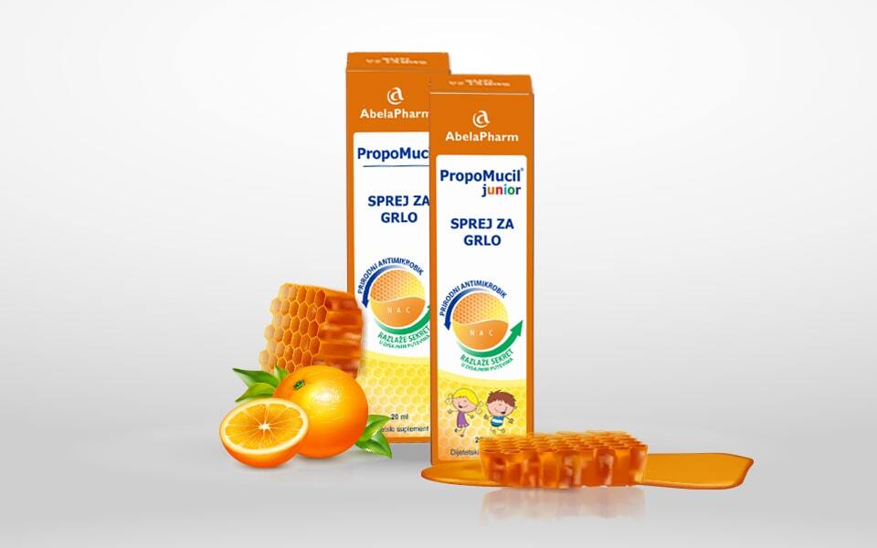 Propomucil sprej za grlo